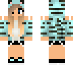 blue tiger girl