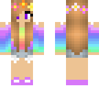 cool rainbow girl