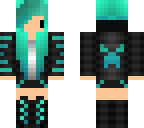 cute cool creeper girl edit