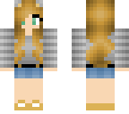 cute girl with gold