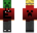 e hoodie blond w mask