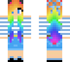 edited rainbow kitty