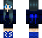 electric blue mascara