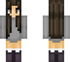 gray dress textured skin