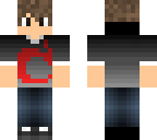mojang boy with hoodie