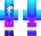 ombre ocean girl