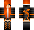 orange dragon girl