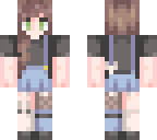 overall sweet-heart