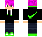 pink hair boy