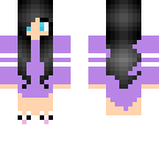 purple pyjama girl