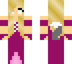 purple wolf girl