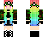 rainbow camo girl