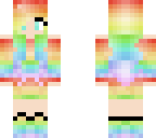 rainbow girl