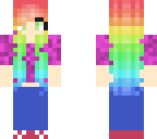 rainbow girl