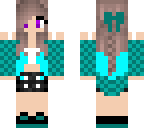 teal girl