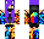 the flaming water wolf girl