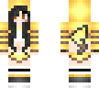 black hair pika girl