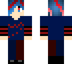 blue and red boy