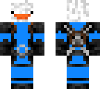 blue deadpool duck