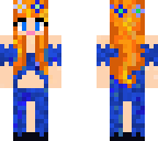blue girl