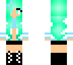 blue girl