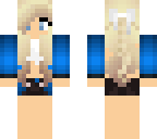 blue girl