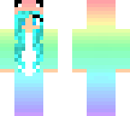 blue hair
