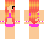 chibi girl in bakini