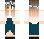 cute girl dress blue 