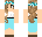 cute girl dress blue 