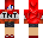 exploding tnt girl