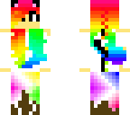 fun tie-die girl