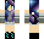 galaxy cat girl
