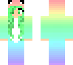green hair