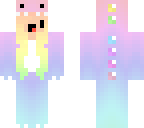 kawaii dino chibi girl