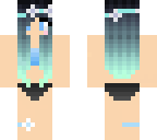 kitty cute girl bathing suit