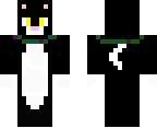 mittens with vined collar