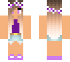 ombre hair girl