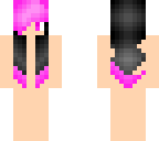pink and black hair base