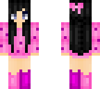purple and pink girl
