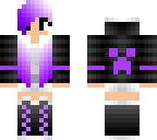 purple creeper girl