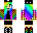 rainbow girl