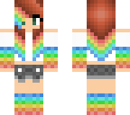 rainbow girl