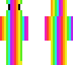 rainbow with a face
