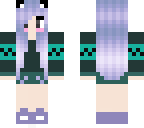 shy cat girl