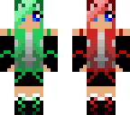 two color girl