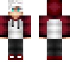 white haired boy