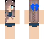 wolf girl bikini