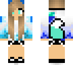 blue girl