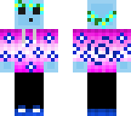 blue girl slime